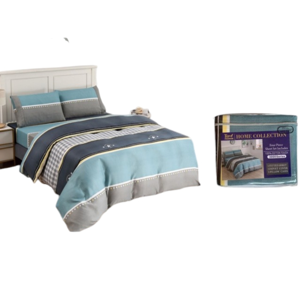 Top Fashion 3000 Series Home Collection Full 4pc Set